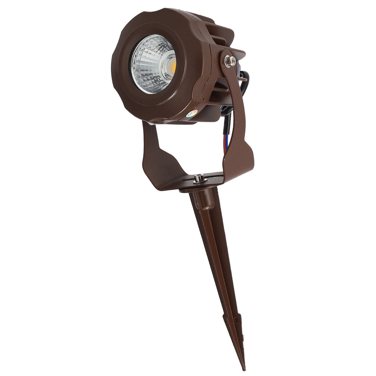 Foco Led con Pincho Jardín IP65 2700ºK Acabado Marrón — Vetonek (9)
