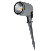 Foco Led con Pincho Jardín IP65 2700ºK Acabado Gris — Vetonek