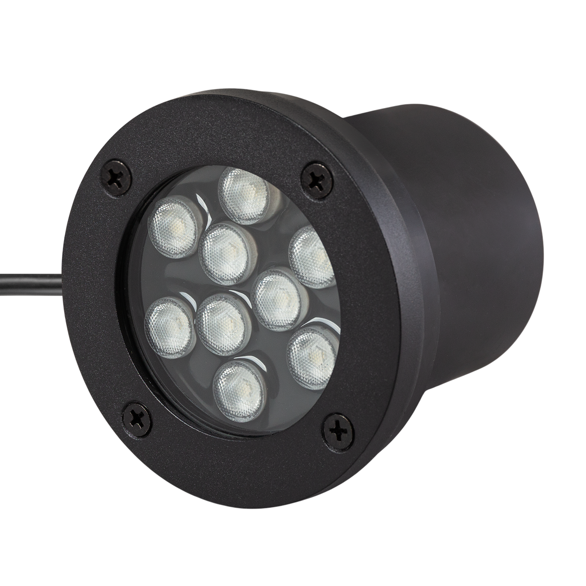 Foco LED Empotrable 9W 810Lm Ø90mm 85-265VAC IP67 60º 6000K — Vetonek