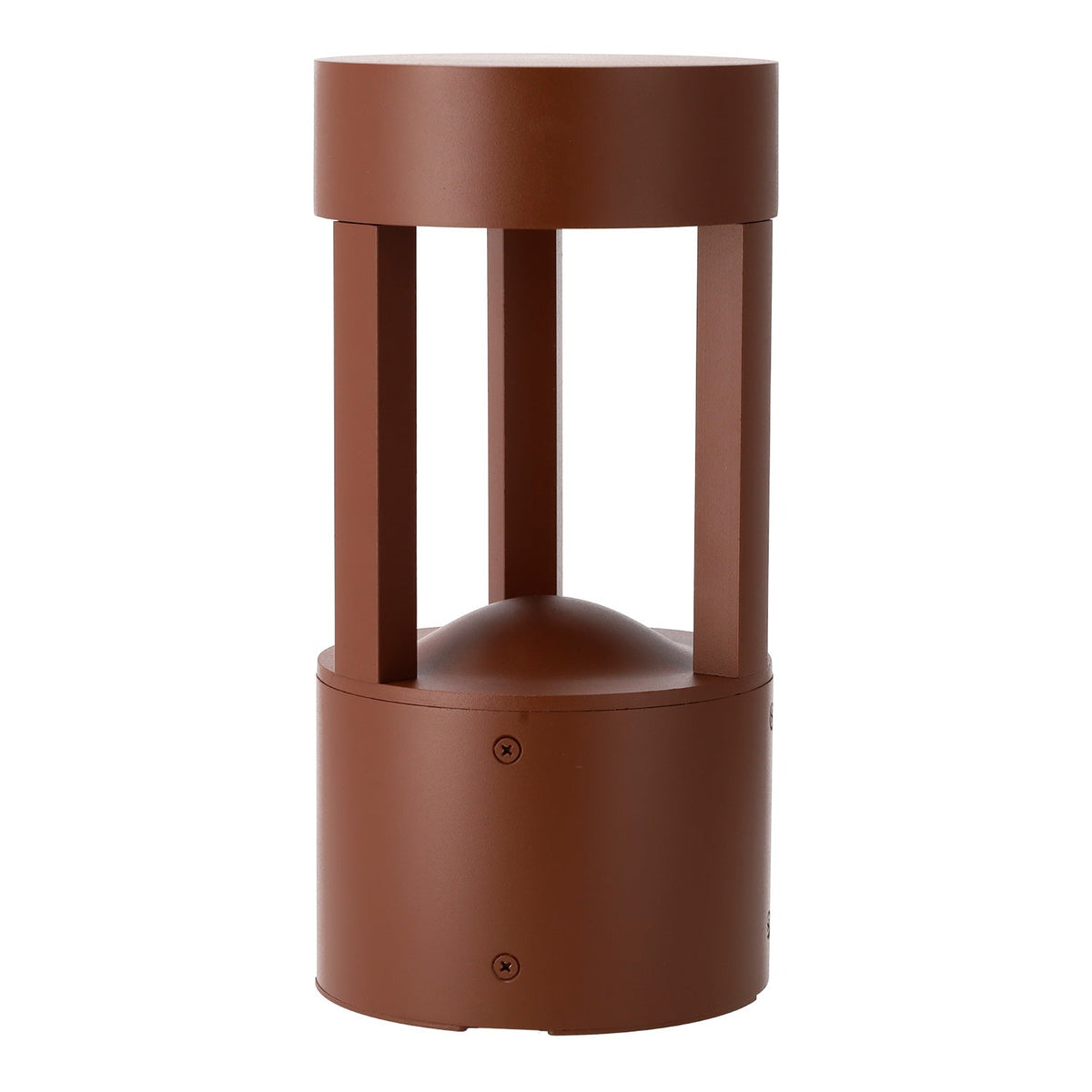Baliza LED Exterior "San Luis" 30cm 10W 220VAC 3000ºK Marron Oxido — Vetonek (2)