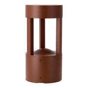 Baliza LED Exterior "San Luis" 30cm 10W 220VAC 3000ºK Marron Oxido — Vetonek (2)