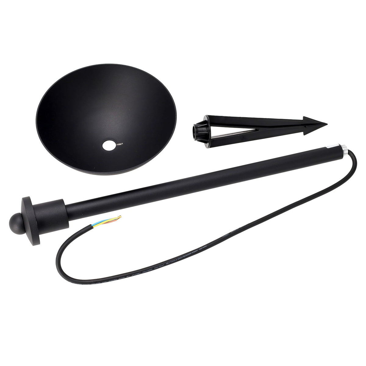 Baliza LED Exterior "Sarh" 70cm 7W 220VAC 3000ºK Negro — Vetonek (8)