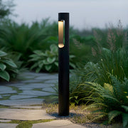 Baliza LED Exterior "Fredericksburg" 90cm 10W 220VAC 3000ºK Negro — Vetonek
