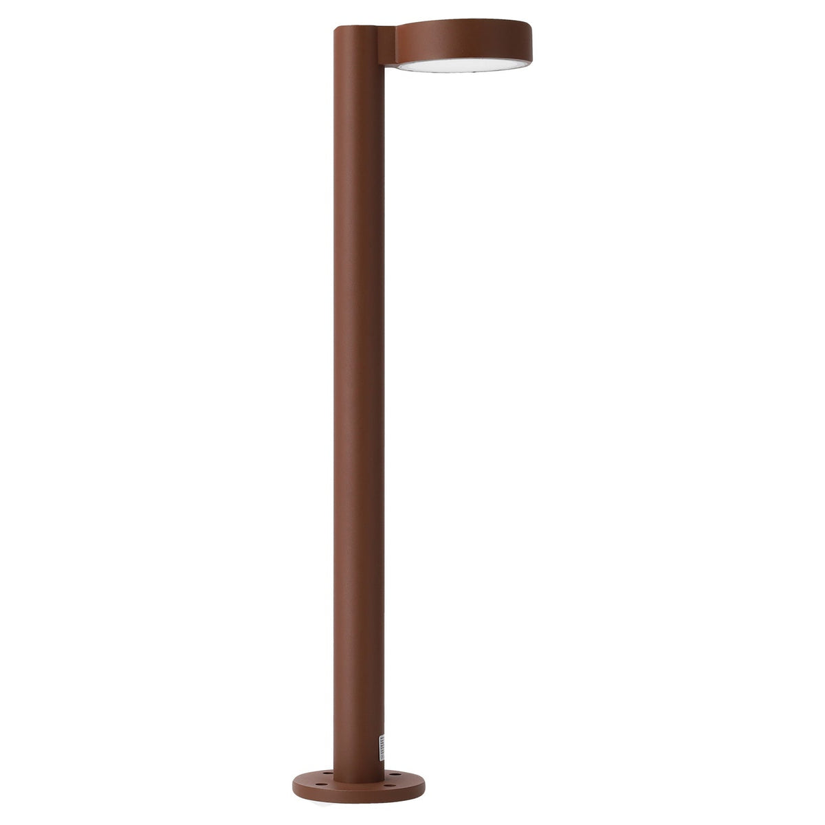 Baliza LED Exterior "Fenglu" 60cm 10W 220VAC 3000ºK Marron Oxido — Vetonek (2)