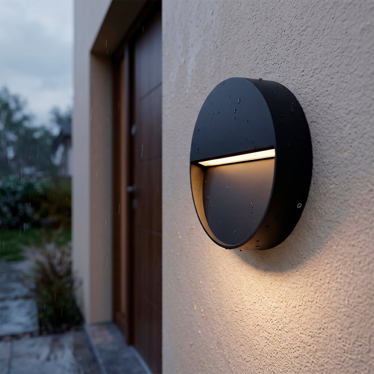 Aplique LED para Exterior 7W IP54 Circular 2700ºK — Vetonek