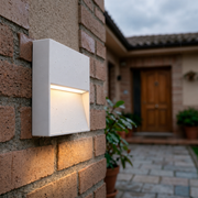 Aplique LED para Exterior 7W IP54 Rectangular 2700ºK Blanco — Vetonek