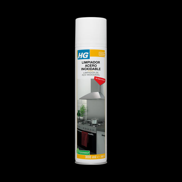 Limpiador HG para acero inoxidable - Spray 300 ml Vetonek