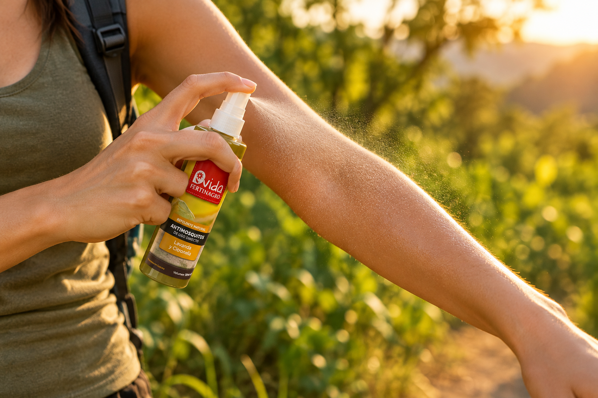 Body mosquito repellent spray 100 ml · citronella and lavandin