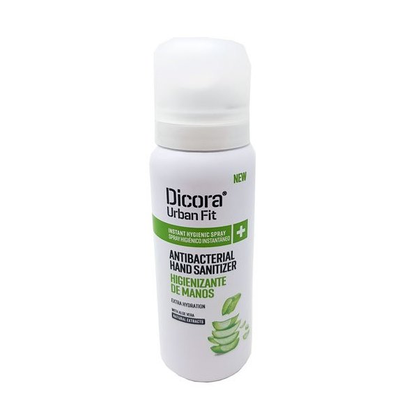 Spray higienizante de manos con 70% alcohol y aloe vera - 12 x 75ml Vetonek