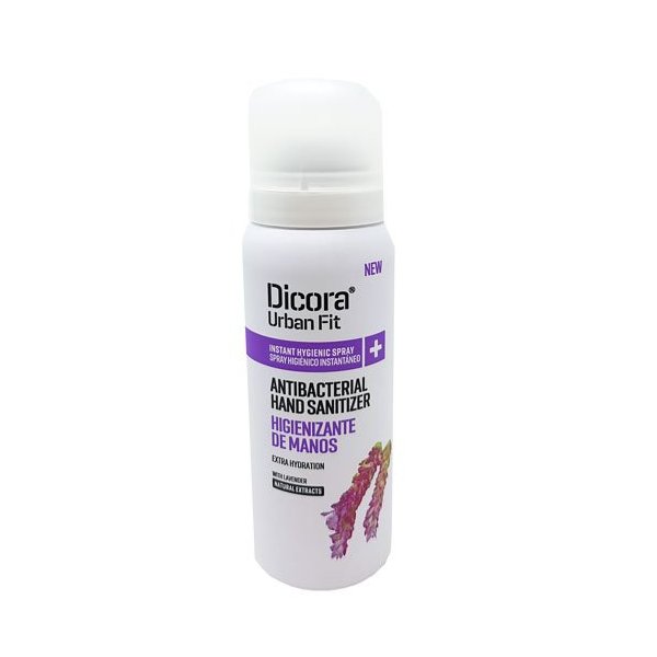 Spray higienizante de manos 70% alcohol con fragancia de lavanda - 12x75ml Vetonek