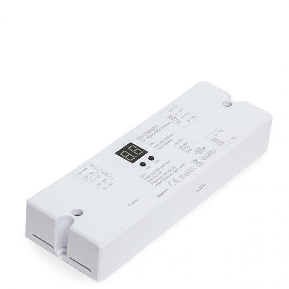 Dimmer Ac Triac Dali 2 Canales Max. 2 X 144W — Vetonek