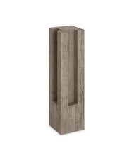 Poste Madroño de hormigón, soporte vertical para traviesas de jardín - Vetonek