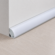 Perfíl Aluminio para Tira LED Instalación Esquinas - Difusor Opal x 2M — Vetonek