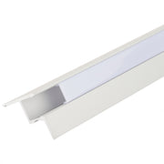 Perfíl Aluminio para Tira LED Instalación Techos Difusor Opal x 1M — Vetonek (3)