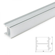 Perfíl Aluminio Espejos Opal x 1M — Vetonek