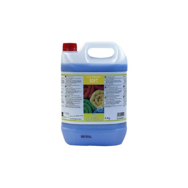 Suavizante líquido perfumado CLEANGEN SOFT BP5 - Garrafa 5 litros Vetonek
