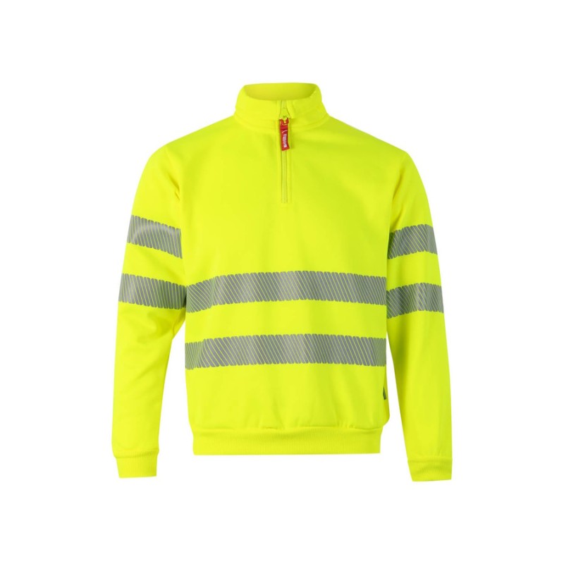 Sudadera de alta visibilidad clase 2 con cinta segmentada Velilla 305704 - Vetonek