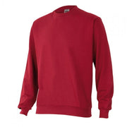 Detalle del cuello de canalé de la sudadera Velilla 105701 - Vetonek