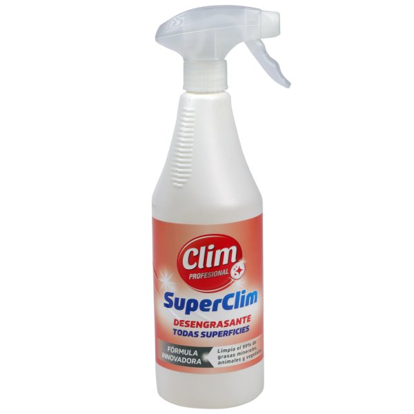 SuperClim Desengrasante Multisuperficies 750 ml con Pulverizador Vetonek