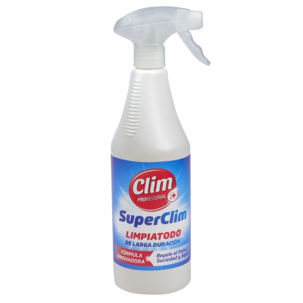 Limpiatodo multiusos SuperClim 750 ml - Efecto Antiestático Vetonek