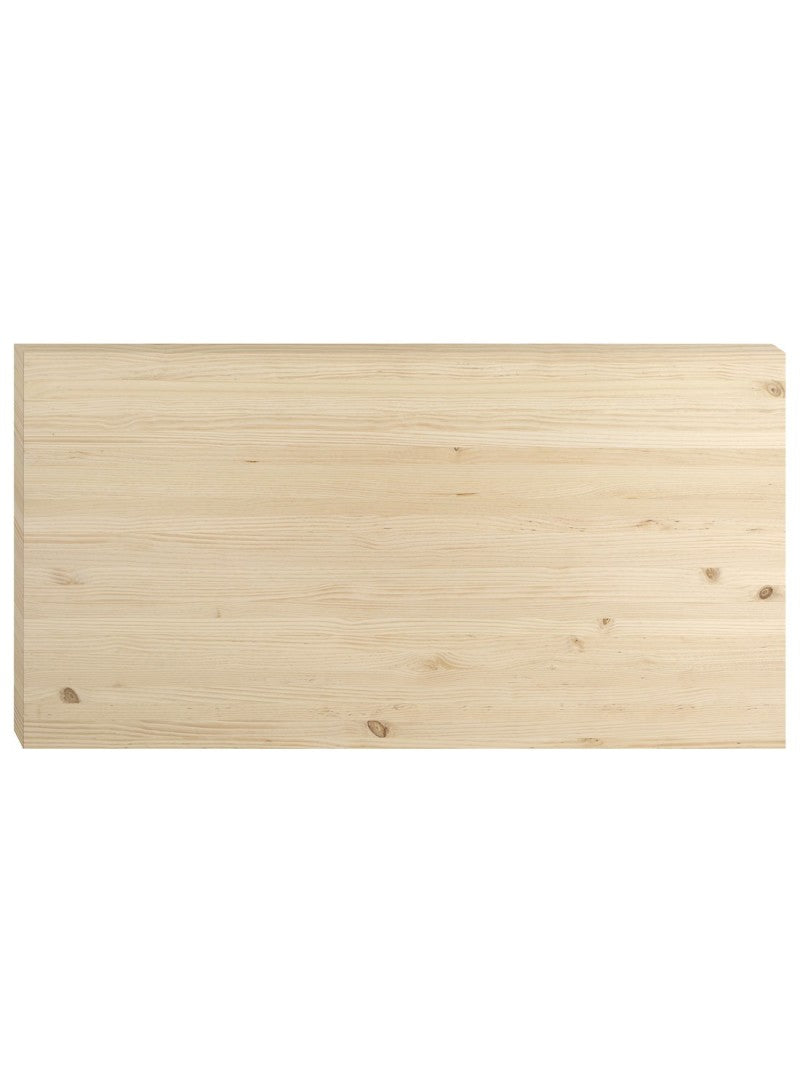 Tablero de madera de pino para mesa de comedor 160x80 cm Astideco