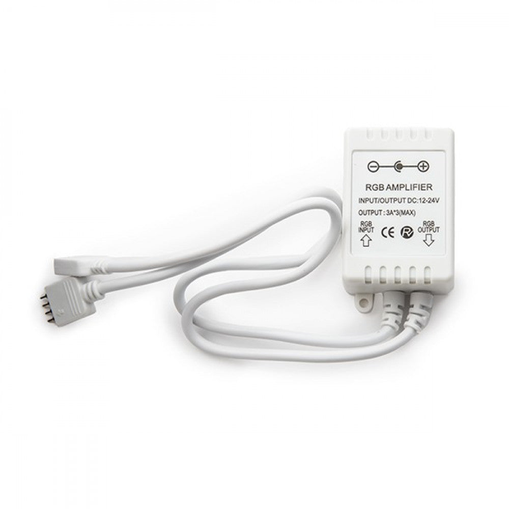 Amplificador Señal Tira LED RGB 12-24VDC ► — Vetonek