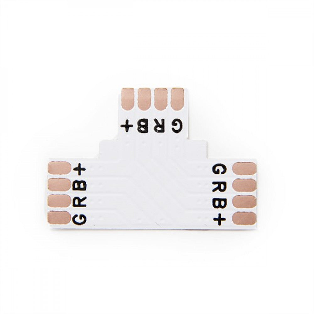 Conector Soldar T Tira LED RGB 10mm — Vetonek