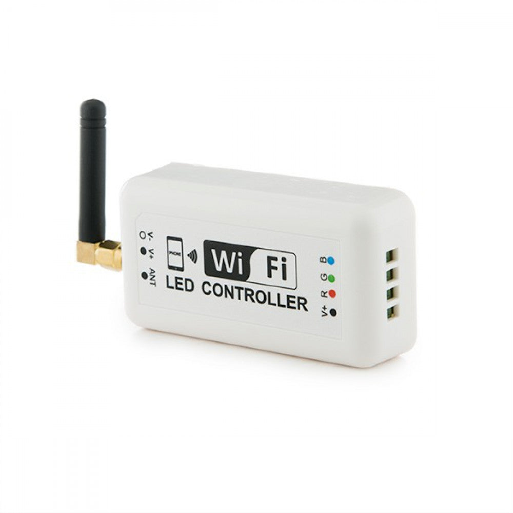 Controlador RGB Wifi 3 Canales X 4A 12/24VDC 144/288W — Vetonek
