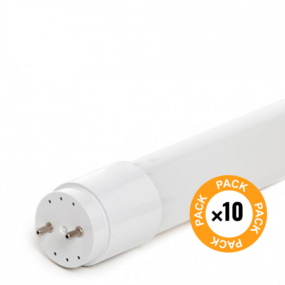 Pack 10 Tubos LED T8 6000ºK Vidrio — Vetonek (2)