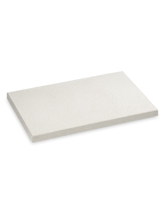Pavimento Albarracín Liso de hormigón, losa blanca para terrazas, jardines y espacios públicos - Vetonek