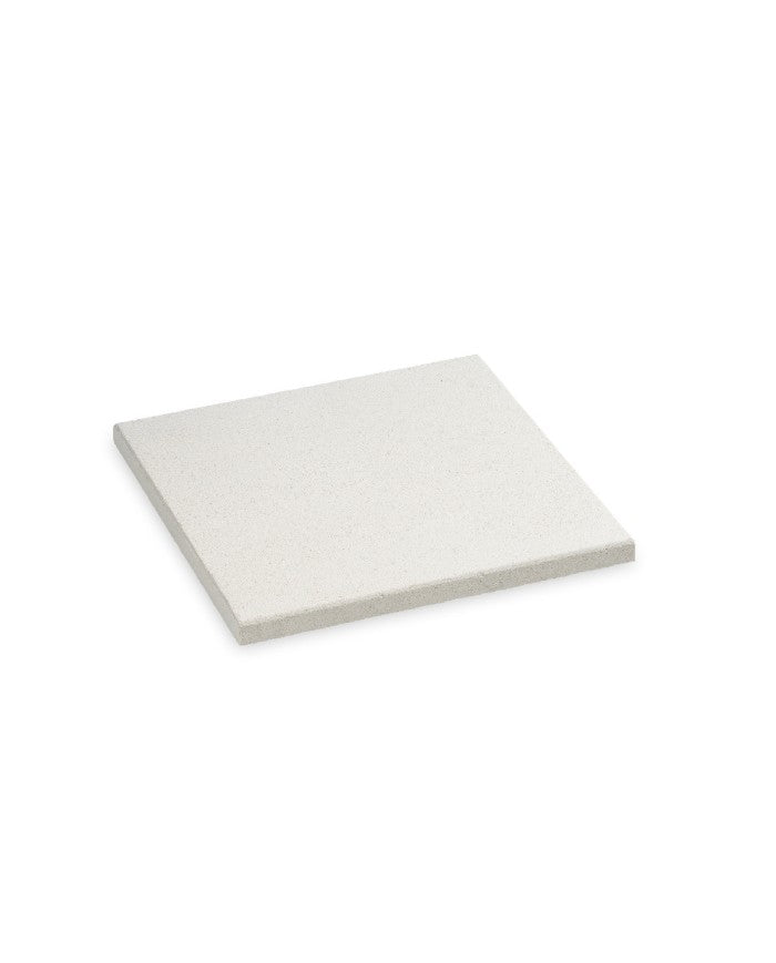 Pavimento Albarracín Liso de hormigón, losa blanca para terrazas, jardines y espacios públicos - Vetonek