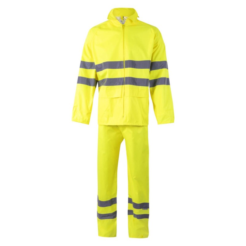 Traje de lluvia de alta visibilidad clase 3 Velilla 189 - Vetonek