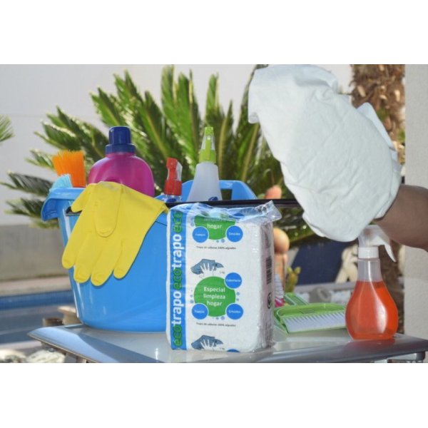 Trapo de algodón Ecotrapo para limpieza profesional - 2 kg Vetonek