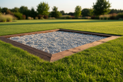 Traviesa de madera tratada para jardin Green - Vetonek