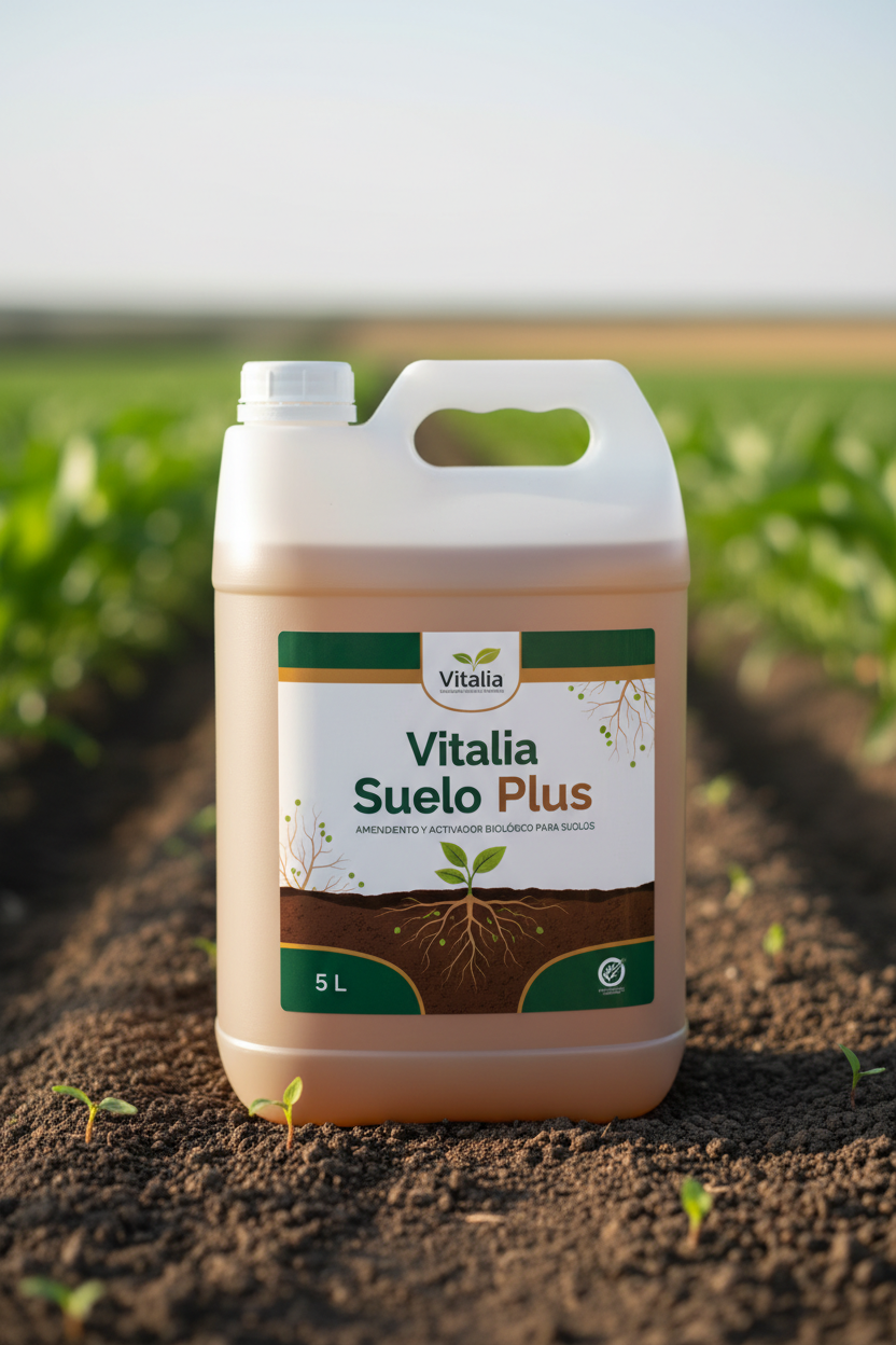 Vitalia Suelo Plus — Mejora la estructura y actividad del suelo