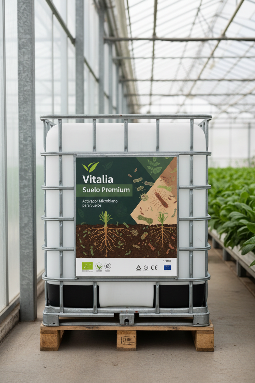 Vitalia Premium-Boden — aktiviert das mikrobielle Leben des Bodens