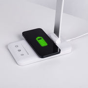 Lámpara de Mesa LED con Cargador Teléfono Inalámbrico 6W 420Lm CCT (Tonalidad Luz Regulable) — Vetonek (10)