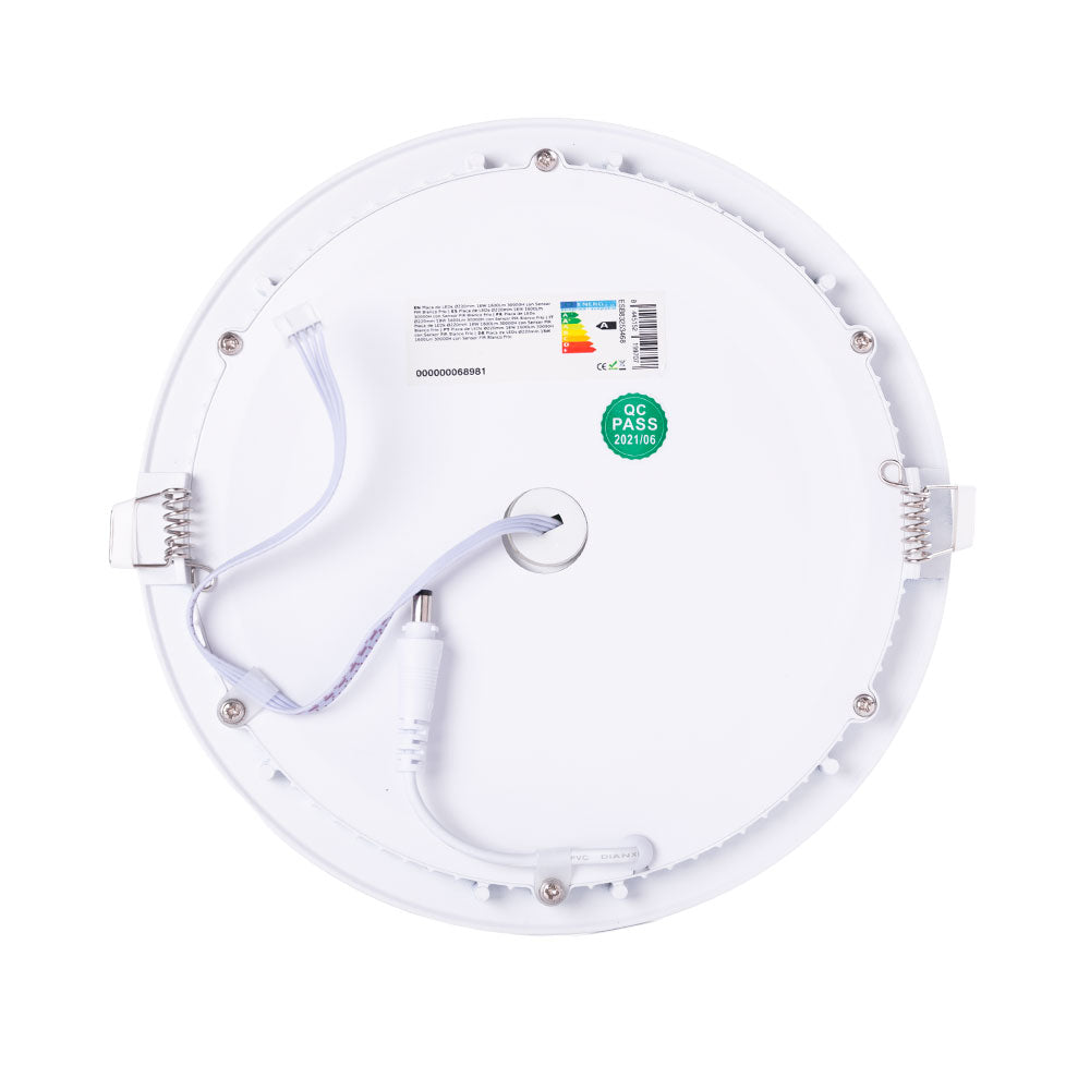 Placa LED 18W 1800Lm 6000ºK Sensor PIR — Vetonek (3)
