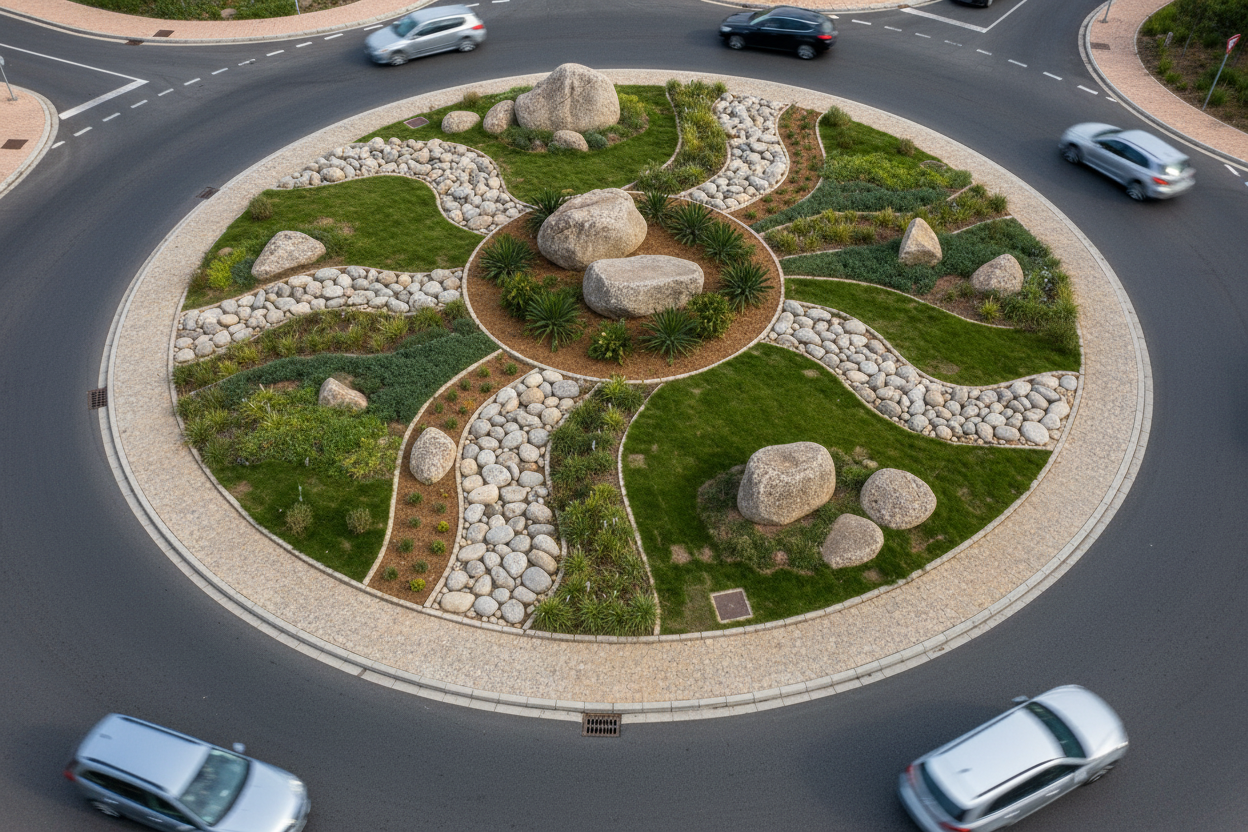 Bolo decorativo Granito Amarillo - Vetonek