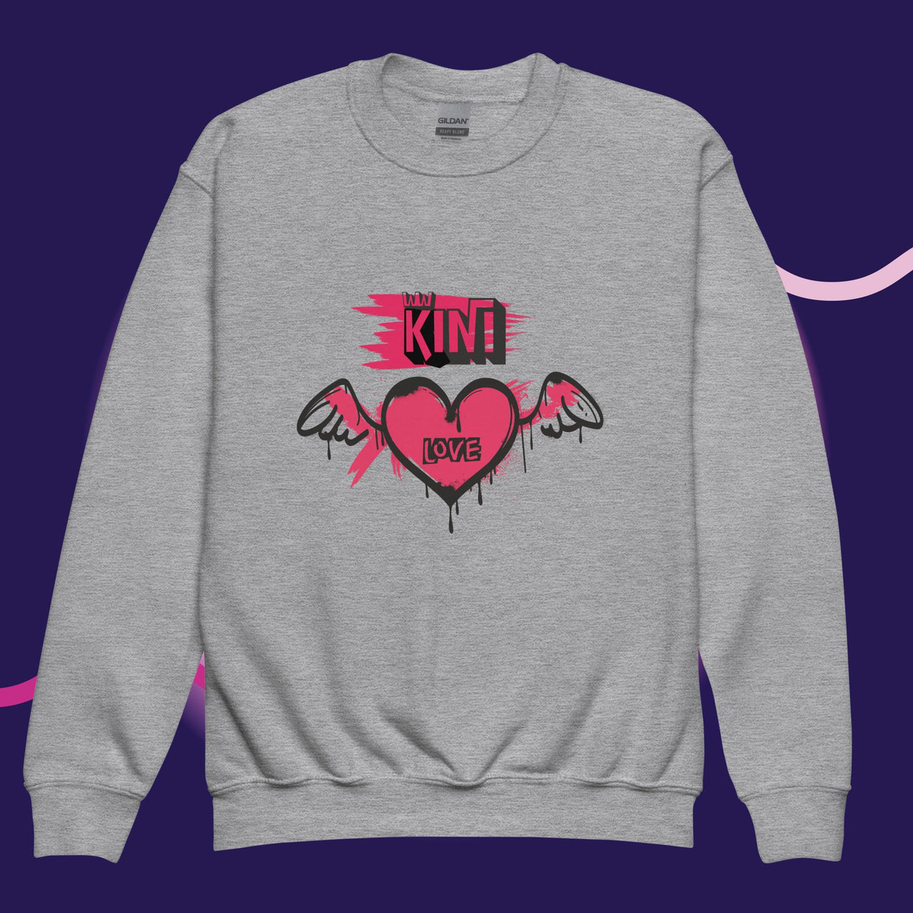 Sudadera clásica niño Kini Love