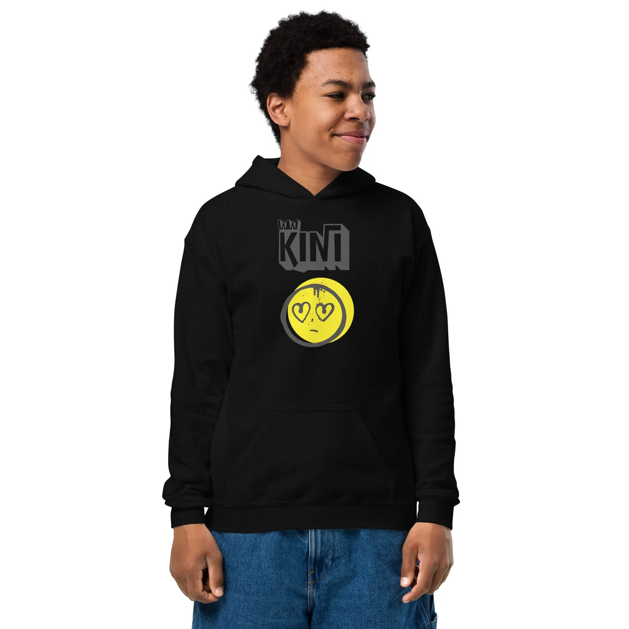 Sudadera calidad con capucha para niño Elamorduele