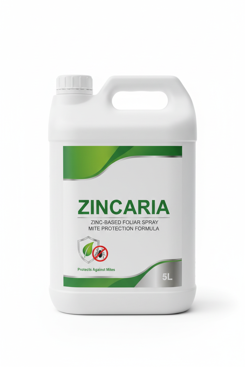 Zincaria — Blattzink, das vor Milben schützt