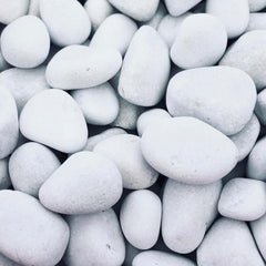 TODOSTONES Piedra para Jardin Canto Rodado Saco Blanco Especial (99%) (5  Kg, Tamaño: 20-40mm) : : Salud y cuidado personal