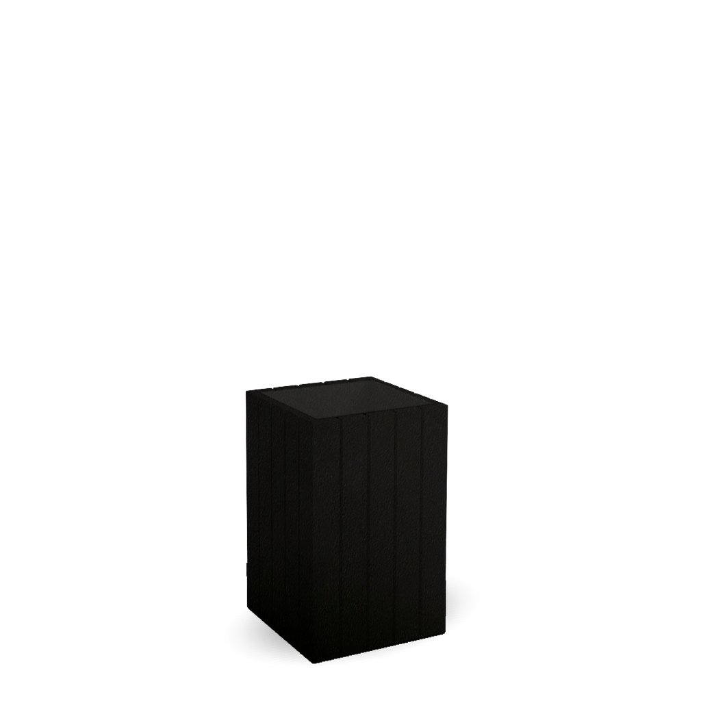 Olivo artificial, en negro en maceta, 96,5 cm