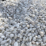 white pebbles small