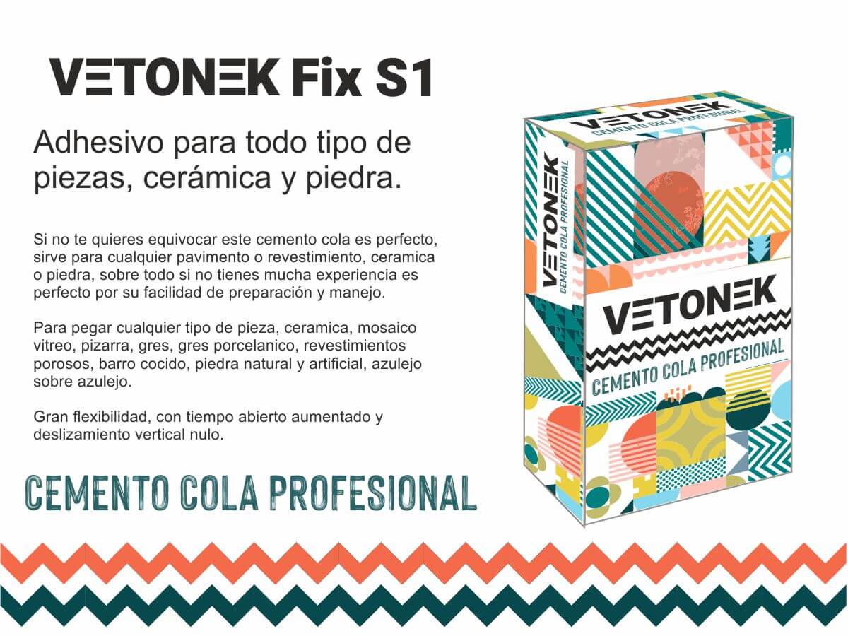 Cemento Cola Profesional Vetonek Adhesivos Baldosas, Cemento, Cemento Cola, Cementos, Complemento, Pegamento Baldosas, Piscinas, Productos construccion